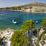 Vila Milada (Bilo), pohled na zátoku